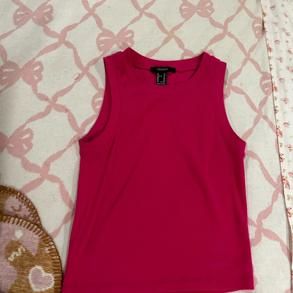 Forever 21 Fuchsia Tank Top